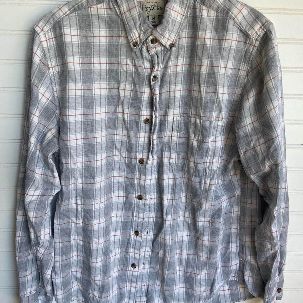 JCrew Casual Flannel Plaid Button Up shirt - Picture 2 of 6